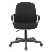 Кресло Бюрократ CH-808-LOW/#B низкая спинка сиденье черный 3С11 НА ПИАСТРЕ, фото 2