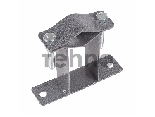 Кронштейн для мачт плоский 100 мм П-образный REXANT