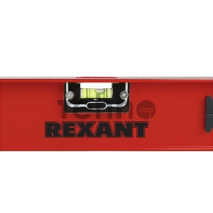 Уровень алюминиевый «Рельс», 400 мм, 3 глазка (1 поворотный) REXANT