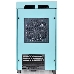 Корпус Thermaltake The Tower 100 Turquoise черный без БП miniITX 1x120mm 3x140mm 2xUSB3.0 audio bott PSU, фото 1