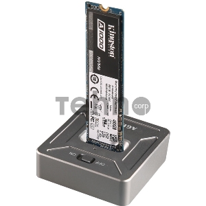 Док Станция SSD M.2 NVME  AgeStar 31CBNV1C (GRAY) серый