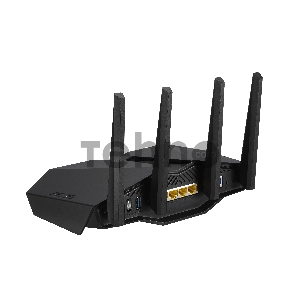 Роутер ASUS RT-AX82U // роутер 802.11b/g/n/ac/ax, до 574 + 4804Мбит/c, 2,4 + 5 гГц, 4 антенны, USB, GBT LAN ; 90IG05G0-MO3R10