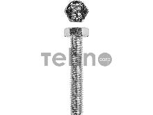 Болт ГОСТ 7798-70, M8 x 45 мм, 5 кг, кл. пр. 5.8, оцинкованный, ЗУБР