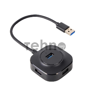 Кабель-концентратор USB3.0----4 USB3.0 +microUSB 0.3m VCOM (DH307)
