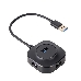 Кабель-концентратор USB3.0----4 USB3.0 +microUSB 0.3m VCOM (DH307), фото 2