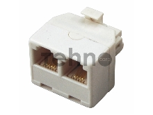 Rexant Телефонный двойник RJ-14(6P4C) (штекер - 2 гнезда)