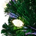 Новогодняя Ель с шишками 150 см фибро-оптика ТЕПЛЫЙ БЕЛЫЙ цвет, фото 4