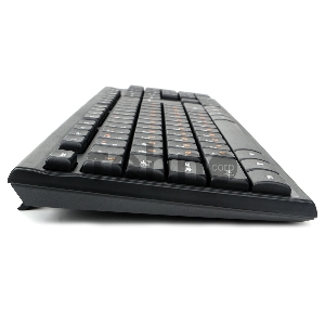 Клавиатура Гарнизон GK-130, USB, черный, кабель 1.5м
