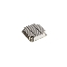 Радиатор Supermicro SNK-P0049P 1U Passive Enhanced Performance CPU Heat Sink for Intel Socket H Series Processors, фото 2
