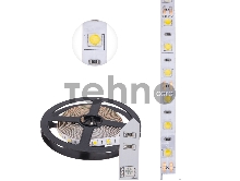 LED-лента 3 м 12 В 5050 4000 К IP23 60 LED/м для БП с клеммами LAMPER
