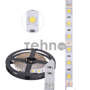 LED-лента 3 м 12 В 5050 4000 К IP23 60 LED/м для БП с клеммами LAMPER