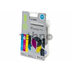 Картридж струйный Cactus CS-C6625A цветной для №17 HP DeskJet 816c/817C/825c/840/841c (38ml)