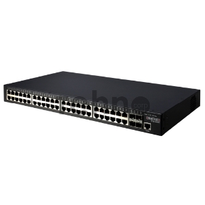 Коммутатор ECS4100-52T Edge-corE 48-Port 10/100/1000Base-T + 4 Gigabit Ethernet SFP, fan-less design L2+ Gigabit Ethernet Switch {4}