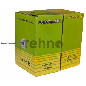 Кабель Proconnect (01-0047-3) Кабель UTP CAT6 4 пары (305м) 0.57 мм CCA 