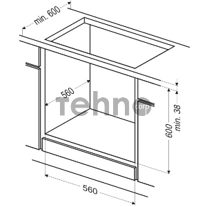 Встраиваемый духовой шкаф HANSA BOES68004.