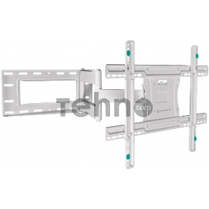 Кронштейн ONKRON M7LW 40-75 макс 400*600  наклон -5°/+15° поворот ±180° Макс нагрузка 68,2кг, от стены 110-711мм, белый