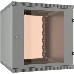 Шкаф коммутационный C3 Solutions WALLBOX LIGHT 15-63 G (NT176978) настенный 15U 600x350мм пер.дв.стекл несъемн.бок.пан. направл.под закл.гайки 100кг серый 300мм 20кг 744мм IP20 сталь, фото 2
