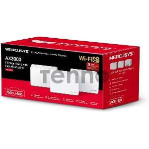 Домашняя Mesh Wi-Fi 6 система AX3000