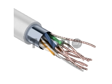 Кабель FTP PROconnect 4PR 24AWG, CCA, CAT5e, PVC, серый, бухта 50 м