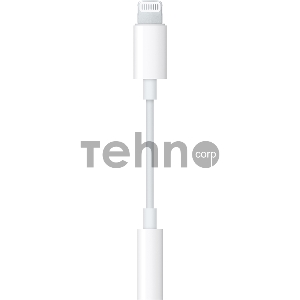 Переходник Apple для iPhone 7/7 Plus, Jack 3.5mm (m) - Lightning, белый MMX62ZM/A