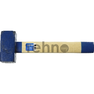 Кувалда СИБИН 4 кг с деревянной удлинённой рукояткой