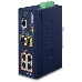 Коммутатор PLANET IGS-5225-4P2S  IP40 Industrial L2+/L4 4-Port 1000T 802.3at PoE + 2-Port 100/1000X SFP Full Managed Switch (-40 to 75 C, dual redundant power input on 48~56VDC terminal block, ERPS Ring, 1588, Modbus TCP, ONVIF, Cybersecurity features), фото 2