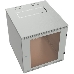 Шкаф коммутационный C3 Solutions WALLBOX LIGHT 15-63 G (NT176978) настенный 15U 600x350мм пер.дв.стекл несъемн.бок.пан. направл.под закл.гайки 100кг серый 300мм 20кг 744мм IP20 сталь, фото 1