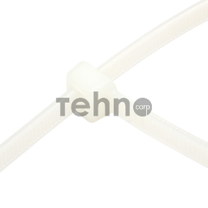 Хомут-стяжка кабельная нейлоновая PROconnect 100 x2,5 мм, белая, упаковка 100 шт.