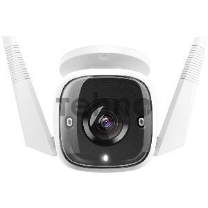 Видеокамера IP TP-Link Tapo C310 White 3MP indoor & outdoor IP camera, 30m Night Vision, IP66 dust & waterproof, Motion Detection and Notification, 2-way Audio, supports Micro SD card storage, easy setup with APP