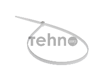 Хомут-стяжка кабельная нейлоновая REXANT 400 x4,8 мм, белая, упаковка 100 шт.