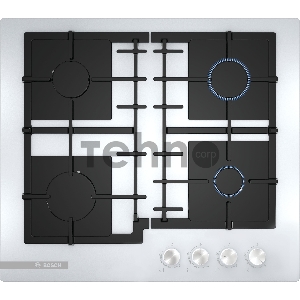 Газовая варочная панель BOSCH PNP6B2O92R 60 cm, белая