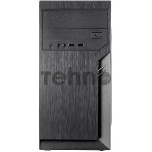 Корпус с блоком питания 500Вт./ Case Foxline FL-702, mATX, 1x5.25EXT, 1x3.5EXT, 2x3.5INT, 2xUSB2.0, HDA, w/o FAN, w/500W ATX PSU, w/1.2m EU pwr cord
