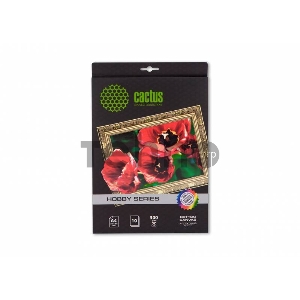 Холст Cactus CS-СA426010 A4/300г/м2/10л. хлопок для струйной печати