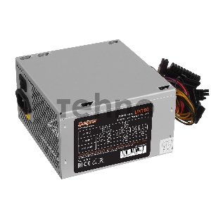 Блок питания 700W ExeGate UN700, ATX, PC, 12cm fan, 24p+4p, 6/8p PCI-E, 3*SATA, 2*IDE, FDD + кабель 220V в комплекте