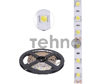 LED-лента 3 м 12 В 5050 6500 К IP23 60 LED/м для БП с клеммами LAMPER