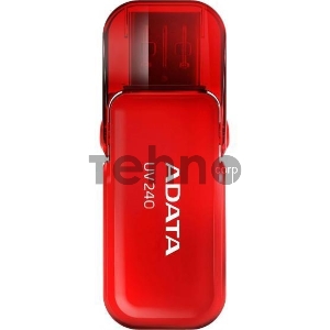 Флеш диск 32GB ADATA UV240, USB 2.0, Красный