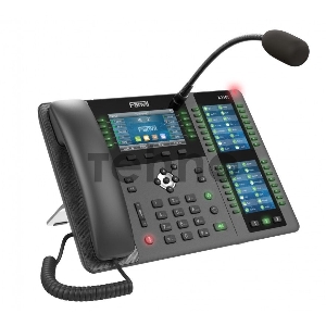 Телефон IP Fanvil X210i IP телефон 20 линий, внешний микрофон, цветной экран 4.3; + два доп. цветных экрана 3.5;, HD, Opus, 10/100/1000 Мбит/с, USB, Bluetooth, PoE