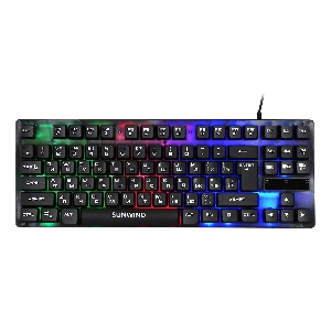 Клавиатура SUNWIND SW-K500G,  USB, черный [1422364]