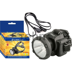 Фонарь ULTRAFLASH LED5365 налобн аккум 220в черный 5 led 2 реж пласт бокс Фонарь ULTRAFLASH LED5365 налобн аккум 220в черный 5 led 2 реж пласт бокс