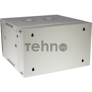 Шкаф настенный серии Pro, 3-секционный, 22U 600x600, стеклянная дверь