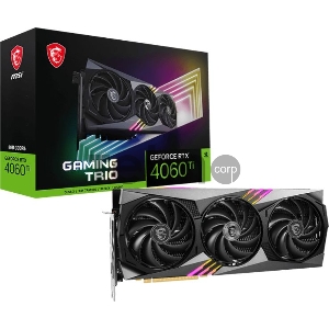 Видеокарта MSI RTX 4060 Ti GAMING X TRIO 8G 8192Mb 128 GDDR6 2670/18000 HDMIx1 DPx3 HDCP Ret Видеокарта MSI RTX 4060 Ti GAMING X TRIO 8G 8192Mb 128 GDDR6 2670/18000 HDMIx1 DPx3 HDCP Ret