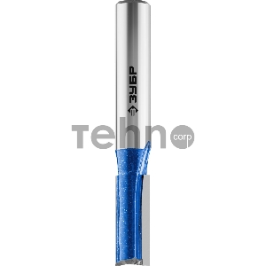 Фреза пазовая прямая с нижними подрезателями ЗУБР 8x19мм, хвостовик 8мм