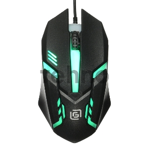 Мышь Oklick 396M INSOMNIA черный оптическая (1000dpi) USB (3but)