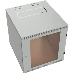 Шкаф коммутационный C3 Solutions WALLBOX LIGHT 15-65 G (NT176980) настенный 15U 600x520мм пер.дв.стекл несъемн.бок.пан. направл.под закл.гайки 70кг серый 470мм 25кг 744мм IP20 сталь, фото 1