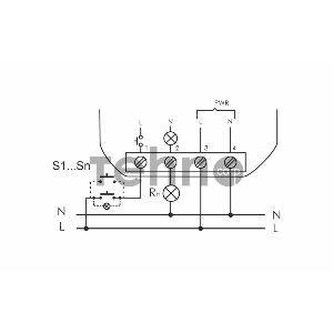 Реле импульсное BIS-402 (для установки в монтажную коробку 230В 8А 1Z IP40) F&F EA01.005.002 Реле импульсное BIS-402 (для установки в монтажную коробку 230В 8А 1Z IP40) F&F EA01.005.002