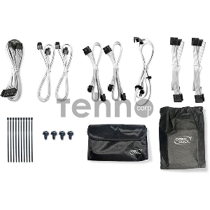 Блок питания DEEPCOOL DQ750 (DQ750-M-V2L WH), 750 Вт, ATX12V 2.31, активный PFC, вентилятор 120x120 мм, cертификат 80 PLUS Gold, отстегивающиеся кабели, белый