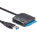 Кабель-адаптер USB3.0 ---SATA III 2.5/3,5"+SSD, VCOM <CU816>, фото 5