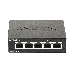 Коммутатор D-Link DGS-1100-05V2/A1A, L2 Smart Switch with 5 10/100/1000Base-T ports.8K Mac address, 802.3x Flow Control, Port Trunking, Port Mirroring, IGMP Snooping, 32 of 802.1Q VLAN, VID range 1-4094, Loopba, фото 5