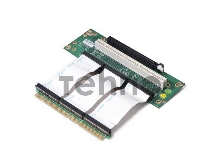 Raiser card Riser card, 2U, 2-Slot, PCI-e 16x 1slot & 64bit PCI-X,Cable Link 100mm(80H09323201B0)