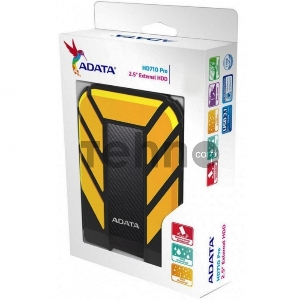 Внешний жесткий диск AData USB 3.0 2Tb AHD710-2TU3-CYL DashDrive Durable 2.5 желтый